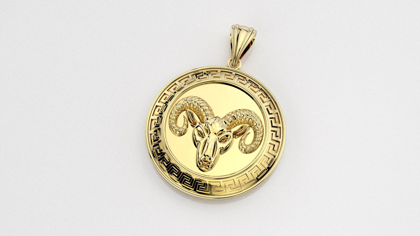 Pendentifs signe astrologique en or 10k